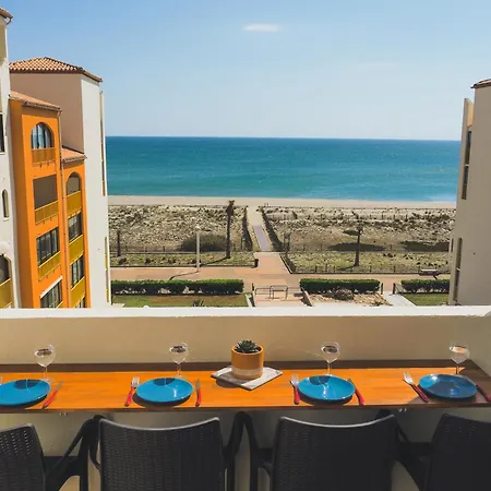 Appart Mezzanine Vue Mer Et Plage, Parking Wifi Tv Le Barcarès Buitenkant foto